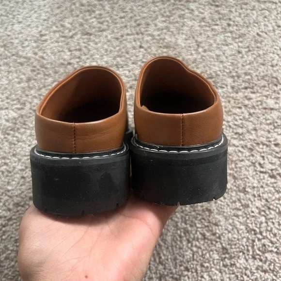 Jenni Kayne Leather Lug Mule - Canyon Size 38 - Picture 7 of 14
